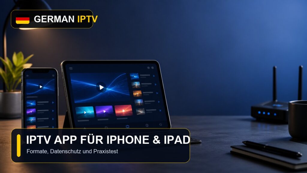 IPTV App für iPhone und iPad auf Smartphone und Tablet testen